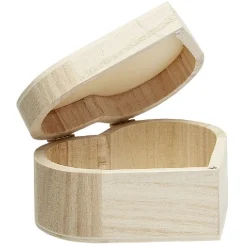 Boîte en bois avec fermoir 3 modèles < Gifi Online
