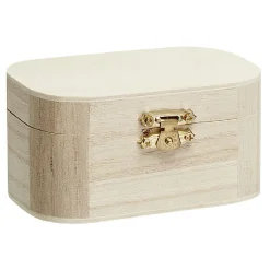 Boîte en bois avec fermoir 3 modèles < Gifi Online
