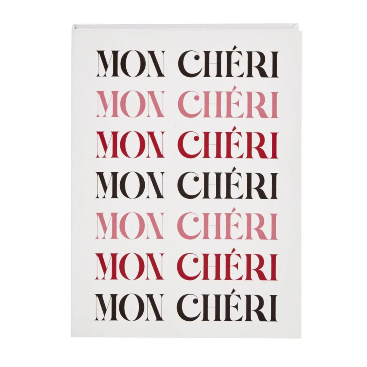 Boîte forme livre thème amour 22x16,5xÉp2,7cm < Gifi Clearance