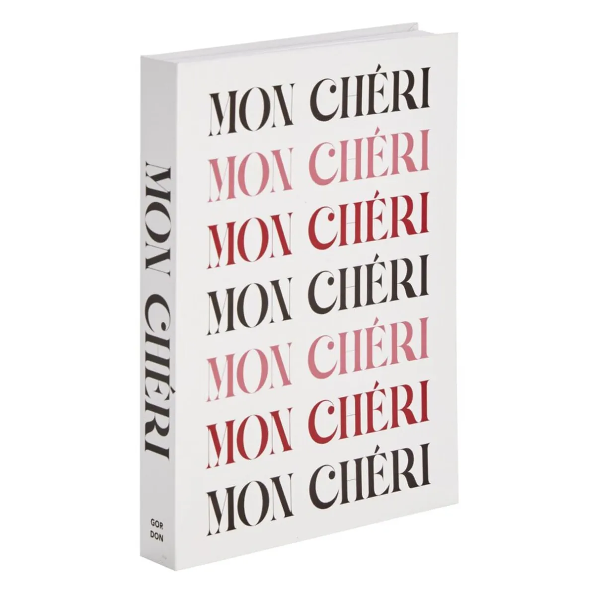 Boîte forme livre thème amour 22x16,5xÉp2,7cm < Gifi Clearance