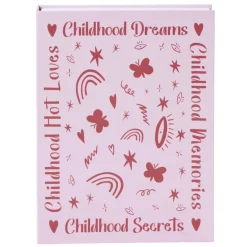 Boîte livre carton “Cute” rose 16,5x22cm < Gifi Clearance