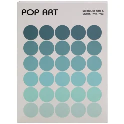 Boîte livre carton “Pop art” bleu 16,5x22cm < Gifi Outlet