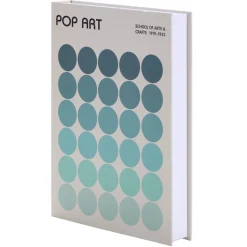 Boîte livre carton “Pop art” bleu 16,5x22cm < Gifi Outlet