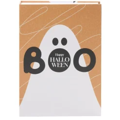 Boîte livre déco Halloween fantôme cute rangement papier carton 18x25xép.3,7 cm < Gifi Discount