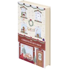 Boîte livre décorative de Noël H24cm (2 modèles) < Gifi Discount