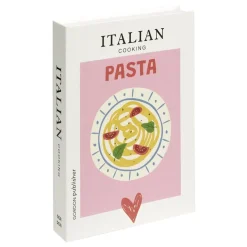 Boîte livre en carton motif cuisine 25x18xÉp4cm (2 modèles)