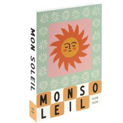 Boîte livre en carton motif tropical 25x18xÉp4cm (2 modèles)