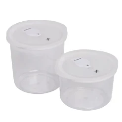 Boîte machine sous vide transparente x2