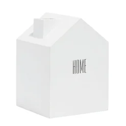 Boîte à mouchoirs maison blanche en bois < Gifi Outlet