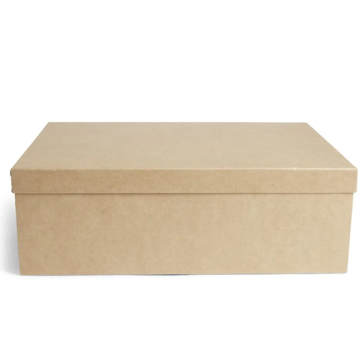 Boîte papier beige 40x26,5x13cm