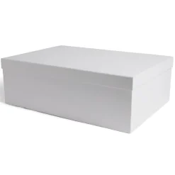 Boîte papier blanc 48x33,5x16cm < Gifi Discount