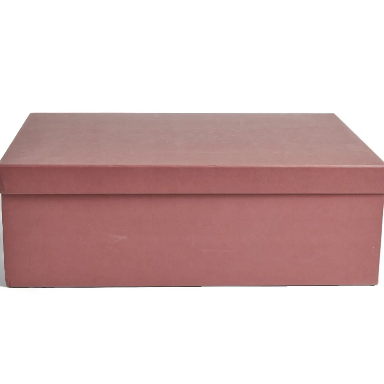 Boîte papier rouge rouille 44x31x15cm < Gifi Outlet
