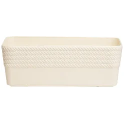 Boîte plastique beige 20x11xH7cm < Gifi Clearance