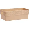Boîte plastique nude 20x11xH7cm < Gifi Hot