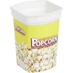 Boîte à pop corn 2L - 13,4x13,4xH18,4cm