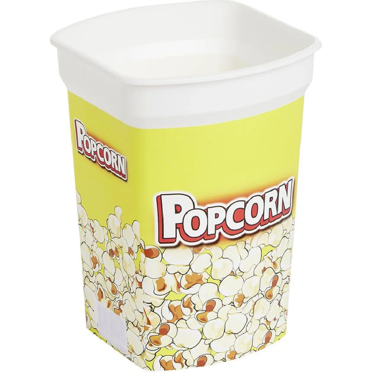 Boîte à pop corn 2L - 13,4x13,4xH18,4cm