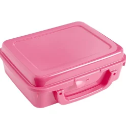 Boîte à sandwich rectangulaire plastique coloré 20x16xH7cm (3 modèles) < Gifi Best