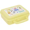 Boîte à sandwich rectangulaire avec anse plastique vert 16x20xH7cm