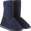 Botte femme Fourure bleu banquise