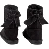 Botte pour enfant fourrée avec un noeud noir brodé à l'arrière T30/31 < Gifi Outlet