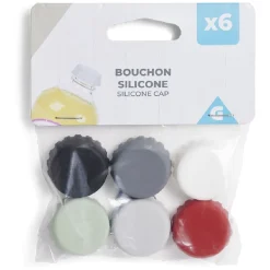 Bouchon de bouteille en silicone x6 < Gifi Outlet