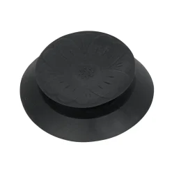 Bouchon d'évier plastique noir