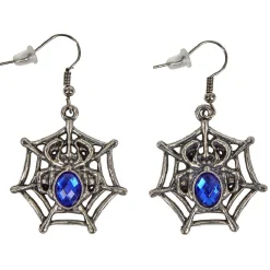 Boucles d'oreille araignée