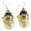 Boucles d'oreille lumineuses 2led