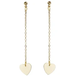 Boucles d'oreilles femme pendantes en métal L8,5cm (4 modèles) < Gifi Outlet