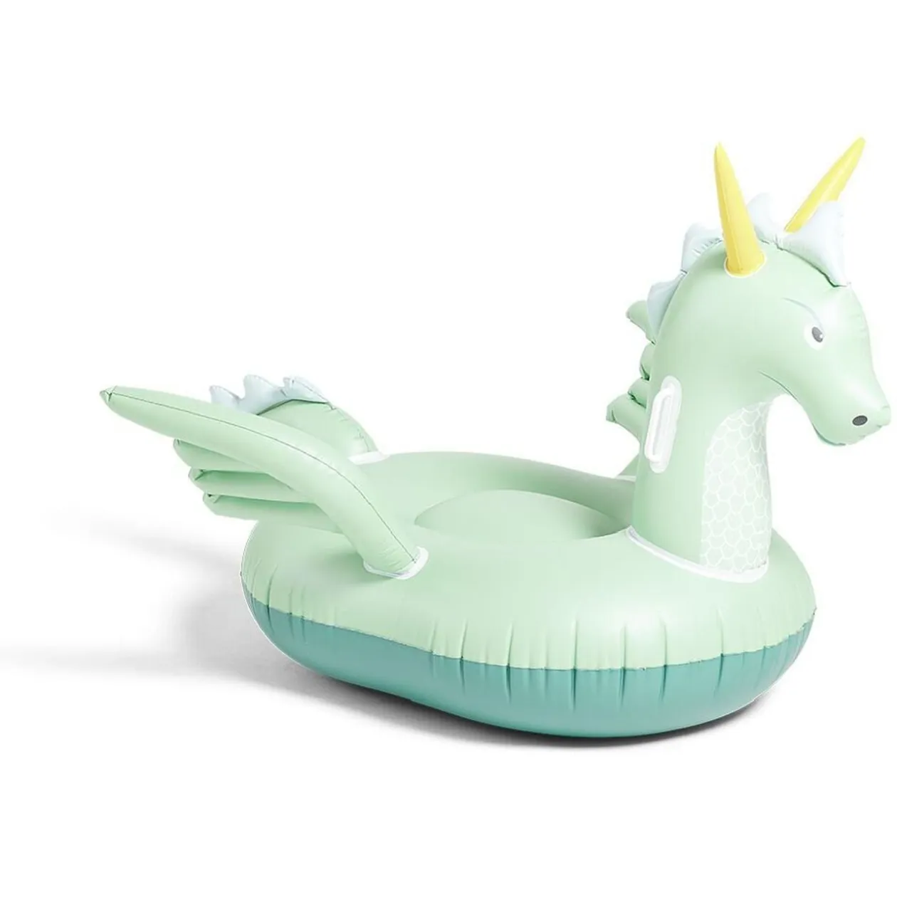 Bouée dragon chevauchable Funky vert Ø132xH85cm