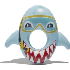 Bouée enfant requin bleu 101x92cm