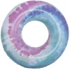 Bouée gonflable ronde motif tie and dye Ø81xH21cm (plusieurs modèles)