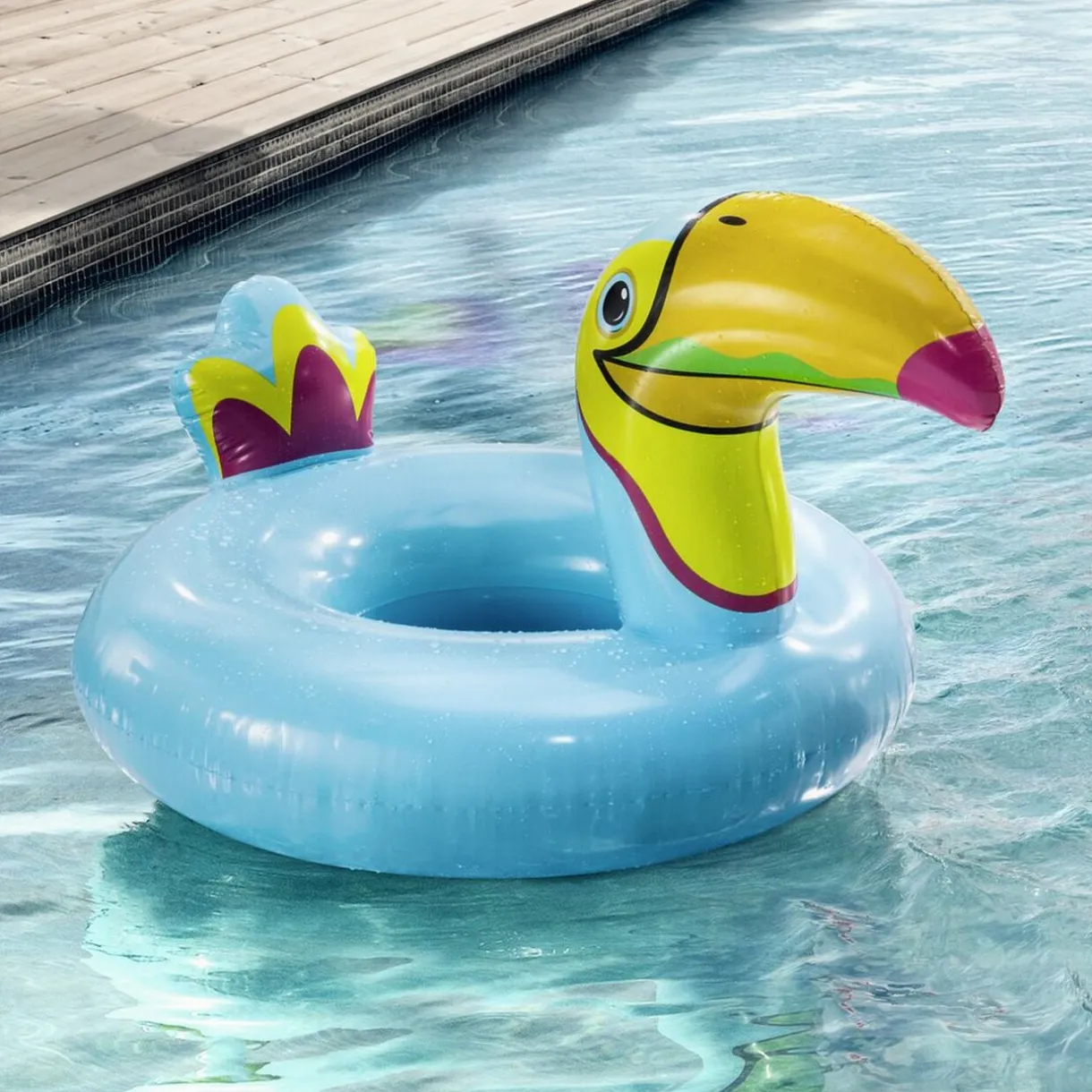 Bouée gonflable toucan < Gifi New