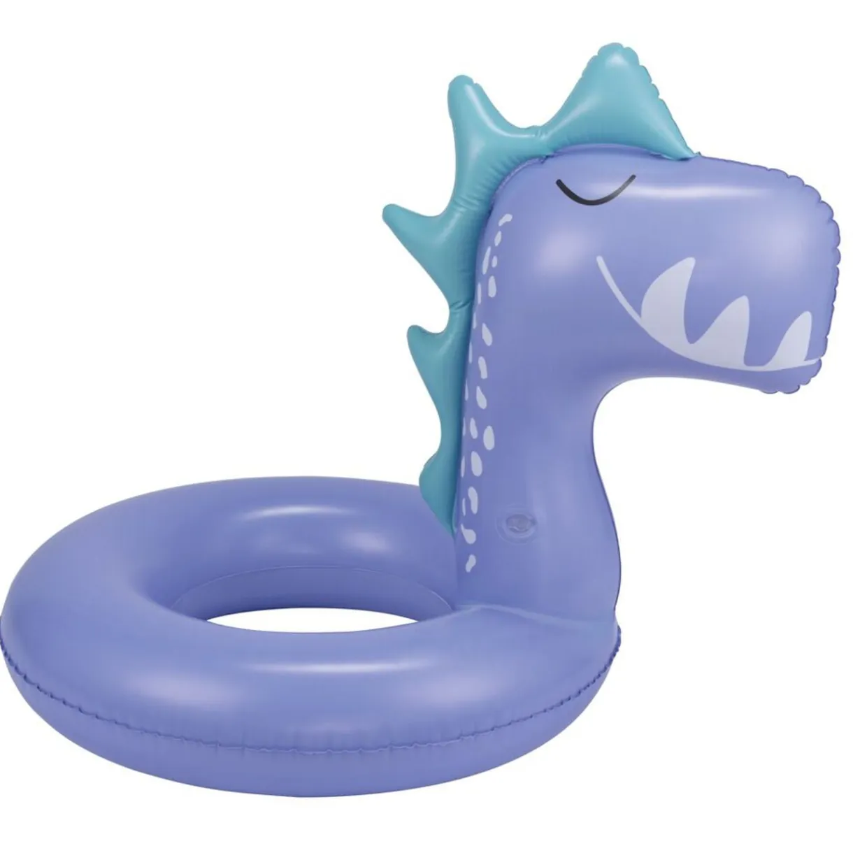 Bouée ronde enfant tête dinosaure plastique bleu Ø60cm < Gifi