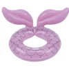 Bouée ronde en plastique ouverte design queue de sirène rose 48x55cm < Gifi New
