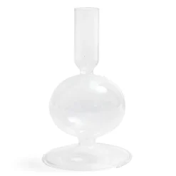 Bougeoir boule chandelier verre incolore Ø8,7xH15cm < Gifi Clearance