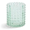 Bougeoir bubble vert Ø7,8cm < Gifi