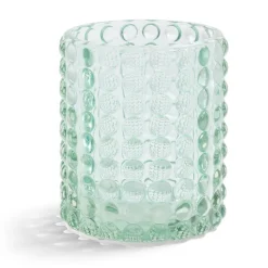 Bougeoir bubble vert Ø7,8cm < Gifi