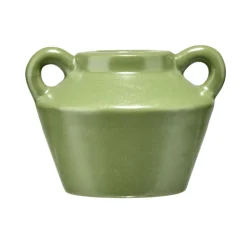 Bougeoir céramique x3 forme amphore Ø8xH6cm
