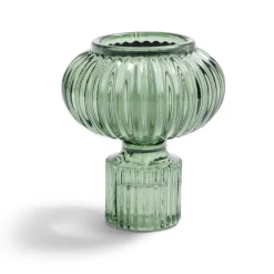 Bougeoir verre vert Ø7,5xH9cm < Gifi Best