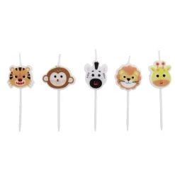 Bougie animal x5