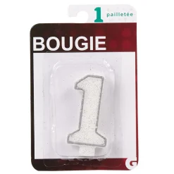 Bougie anniversaire chiffre 1 < Gifi Best