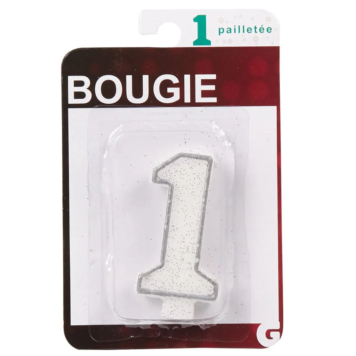 Bougie anniversaire chiffre 1 < Gifi Best
