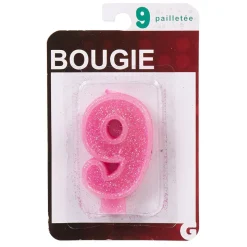 Bougie anniversaire chiffre 4