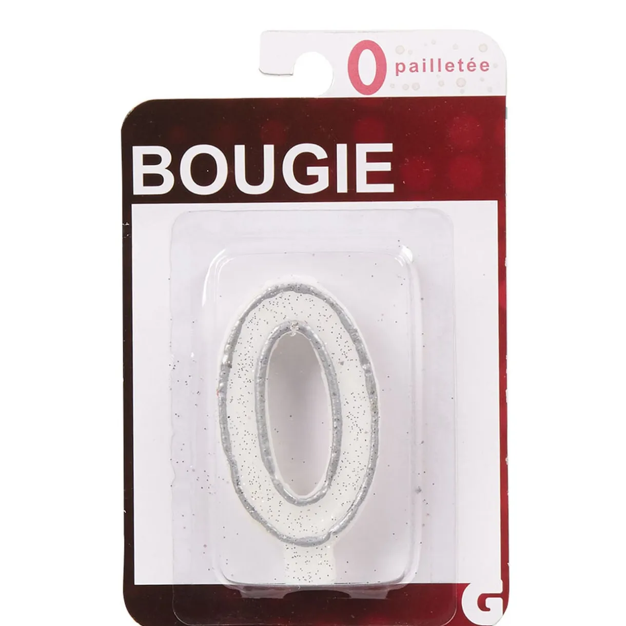 Bougie anniversaire chiffre 0 < Gifi Best