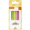 Bougie anniversaire H6cm 6 pièces < Gifi Online