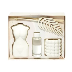 Bougie avec diffuseur en céramique 100ml - 3 modèles