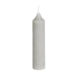 Bougie bâton Ø3,4xH15,5cm - 3 coloris