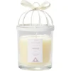 Bougie cage à oiseau blanche senteur vanille 36H < Gifi Discount