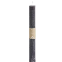 Bougie chandelle noire 8H
